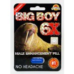 Big Boy 6X Max Power 7 Days Enhancement for Men 1 Pill