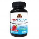 OKAY Gummies Probiotics 44 Count Strawberry Flavor Digestive Support bottle