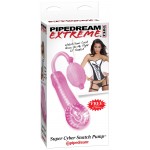 Watch your penis swell with power with each squeeze of the medical-style pump ball. The super-soft cyber-snatch clings to your pleasure rod like a real lover would - warm, tight and full of passion.