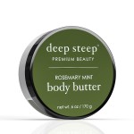 Rosemary Mint Vegan Body Butter 6 Oz Deep Steep Premium Beauty
