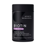 Vegan Biotin Softgels with Organic Coconut Oil