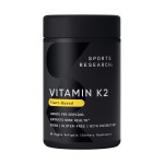 Front view of Vitamin K2 Citrus Aroma Softgels