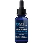 Life Extension Liquid Vitamin D3 50mcg 2000 IU 29.57ml Mint Flavored front