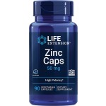 Life Extension Immune Support Zinc Caps 50mg 90 Veggie Caps bottle