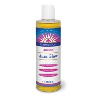 Aura Glow Almond Body Oil 8 Oz All Skin Types Heritage Store