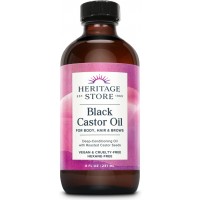 Black Castor Oil Deep Conditioning 8 Oz Vegan Heritage Store 