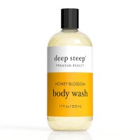 Vegan Honey Blossom Body Wash 17 Oz Deep Steep Premium Beauty