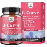 G-Curve women curve support supplement bottle 60ct 