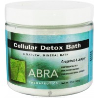 Cellular Detox Bath Grapefruit Juniper 17 Oz Abra Therapeutics
