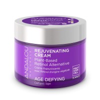 Rejuvenating Plant Based Retinol Alternative Cream Andalou Naturals solo