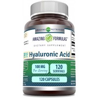 Hyaluronic Acid 100mg 120 Capsules Joint Support Amazing Formulas