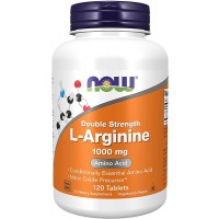 Now Supplements Double Strength L Arginine front