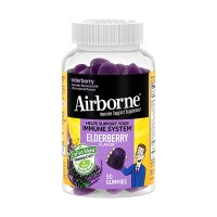 Front view of Airborne Elderberry Gummies