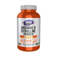 Front view of Now Sports Arginine Citrulline Powder