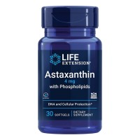Life Extension Astaxanthin with Phospholipids 4mg front