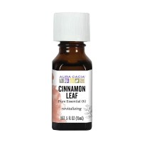 Aura Cacia Cinnamon Leaf Essential Oil bottle