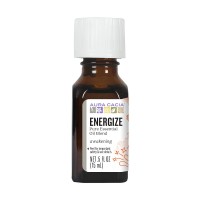 Aura Cacia Energize Essential Oil Blend Bottle