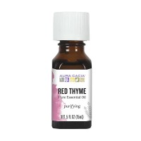 Aura Cacia Red Thyme Essential Oil Bottle