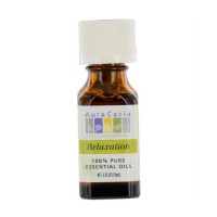 Aura Cacia Relaxation Essential Oil Blend bottle