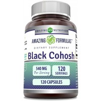 Black Cohosh 540mg 120 Caps Female Hormonal Balance 