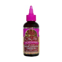 OKAY Pure Naturals Black Jamaican Castor Oil Rosemary 4oz