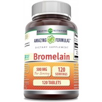 Bromelain 500mg 120 Tablets Digestion Support 