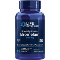 Life Extension Specially-Coated Bromelain 500mg bottle