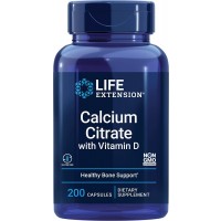 Life Extension Calcium Citrate with Vitamin D front