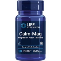 Life Extension Calm-Mag Magnesium Acetyl Taurinate front