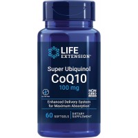 Life Extension Super Ubiquinol CoQ10 100mg bottle