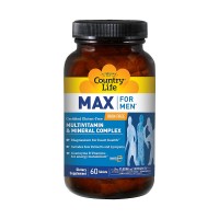 Country Life Max for Men Multivitamin, 60 Tablets