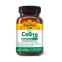 Country Life Simply CoQ10 100mg Softgels bottle