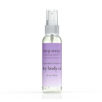 Deep Steep Lavender Chamomile Dry Body Oil Bottle
