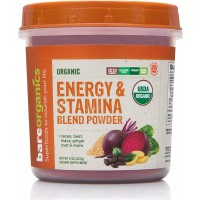 Raw Energy Stamina Blend Powder 8 Oz Gluten Free