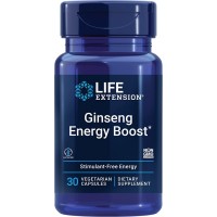 Life Extension Ginseng Energy Boost Gluten Free bottle