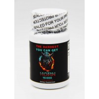 Horn 10K 6 Count Bottle Male Enhancement Capsules