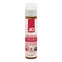 System Jo Certified Organic Flavored Lubricant Strawberry Fields 1 Oz