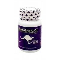 1 Kangaroo Violet female libido enhancer 12 pill bottle front label