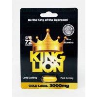King Lion Male Enhancement Gold Pill 3000mg