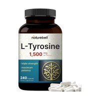 L-Tyrosine Supplement 1500mg 240 Capsules