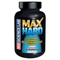 Max Hard Male Enhancement Tablets 30 Count bottle