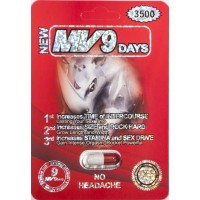 MV 9 Days 3500 Red Male Sexual Enhancement 3000mg by P.R Power