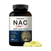 NAC Quercetin Supplement Bottle