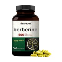 NatureBell Berberine Supplement Bottle - 300 Veg Caps