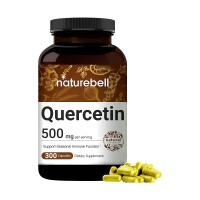 NatureBell Quercetin 500mg Capsules Bottle