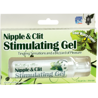 Nipple & Clit Stimulating Gel Cool Minty Flavor 1 Oz