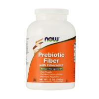 NOW Prebiotic Fiber Powder for Hunger Management