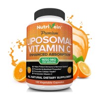 Nutrivein Liposomal Vitamin C bottle on white background