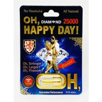 Oh Happy Day Diamond 5000 10 Days For Men Natural Libido Enhancer