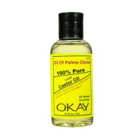 OKAY Pure Naturals Palma Christi Castor Oil bottle